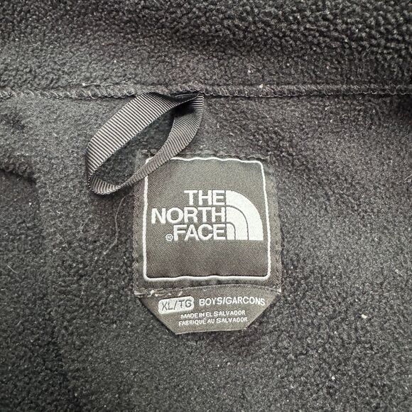 The North Face Y2K Denali Polartec Jacket Kid Boys XL Black Gray Fleece Outdoor - Picture 6 of 14